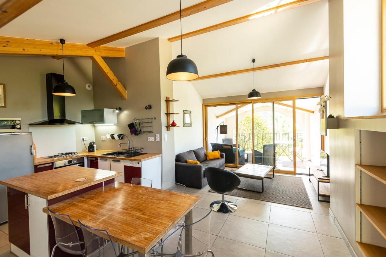 Appartement 4/6 Places Sud Ardeche Rosières Zewnętrze zdjęcie