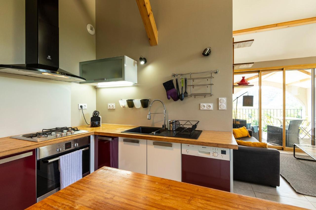 Appartement 4/6 Places Sud Ardeche Rosières Zewnętrze zdjęcie